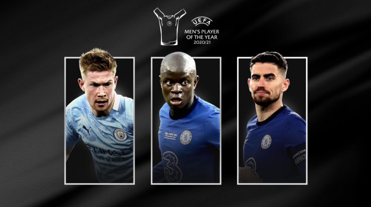 УЕФА объявил имена претендентов на награду лучшему игроку сезона-2020/21