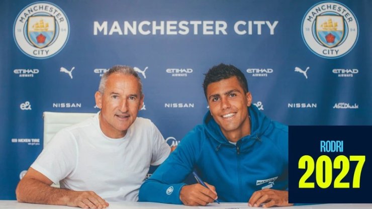 «Манчестер Сити» объявил о продлении контракта с Родри