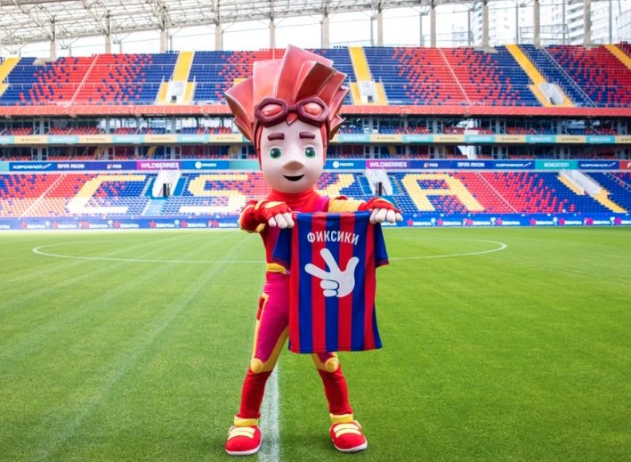 ЦСКА начал сотрудничать с «Фиксиками»