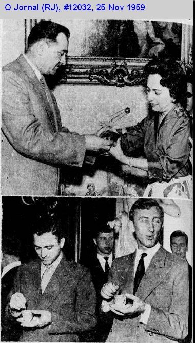 Турне московского «Спартака» в Южную Америку в 1959 начиналось в Бразилии. Кто был в делегации? Кого бразильская пресса называла «русским Гарринчей»? Был ли в составе Моцарт?