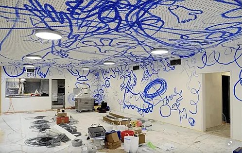 Авангардная роспись стен за 28 тысяч евро разочаровала клуб из Швейцарии