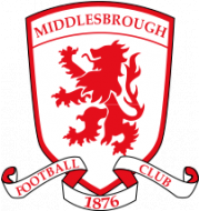 Логотип футбольный клуб Мидлсбро (до 21)