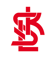 Логотип футбольный клуб ЛКС (Лодзь)