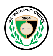 Логотип футбольный клуб Металлург (Скопье)