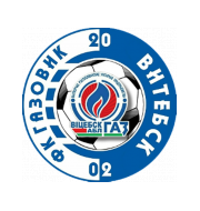 Логотип футбольный клуб Газовик (Витебск)