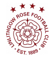 Логотип футбольный клуб Линлитгоу Роуз