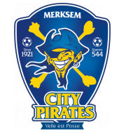 Логотип футбольный клуб Сити Пиратес (Мерксем)
