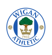 Логотип футбольный клуб Уиган (до 23)