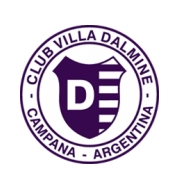 Логотип футбольный клуб Вилья Дальмине (Кампана)