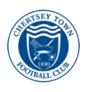 Логотип футбольный клуб Чертси Таун