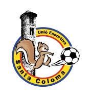 Логотип футбольный клуб УЭ Санта-Колома (Санта Колома)