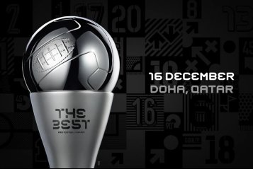 16 декабря 2025 года пройдёт церемония The Best FIFA
