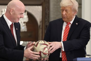 Инфантино и Трамп