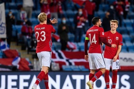 Норвегия — Черногория. Прогноз на матч квалификации ЧМ-22 (11.10.2021)