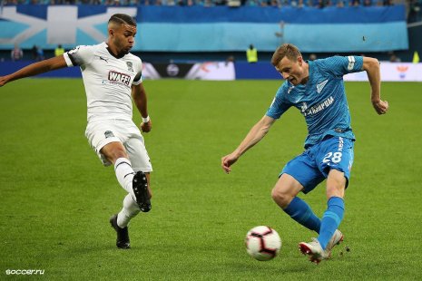 Краснодар против Зенита