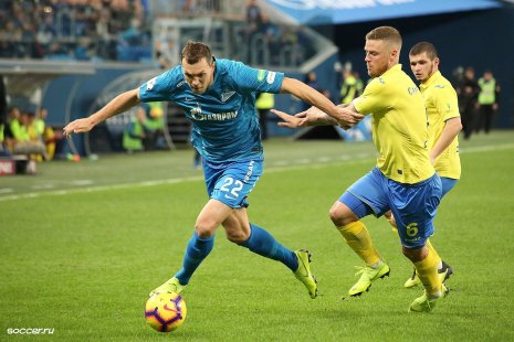 ФК Зенит и ФК Ростов