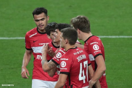 Спартак обыграл Рубин со счетом 2:0