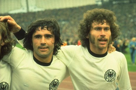 Футболисты сборной ФРГ на Евро-1972