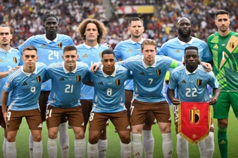 Игроки сборной Бельгии