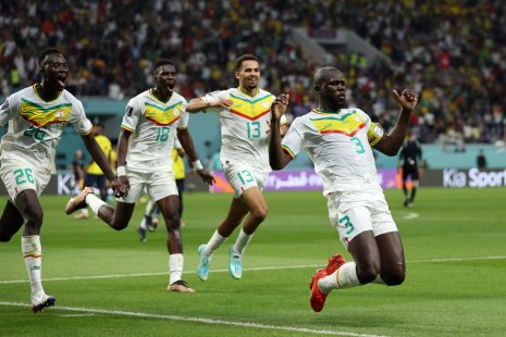 Игроки сборной Сенегала