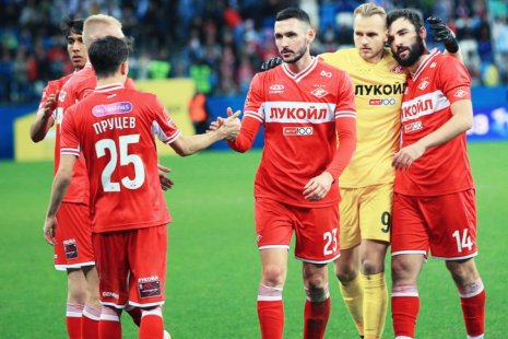 Игроки Спартака