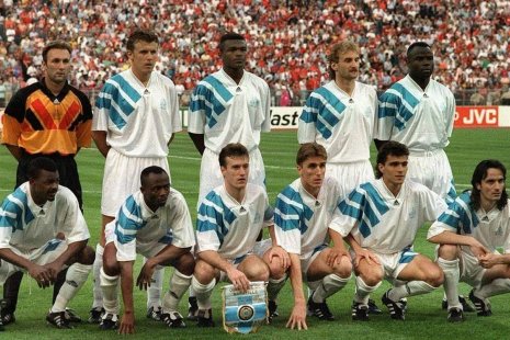 Футболисты Марселя в 1993 году