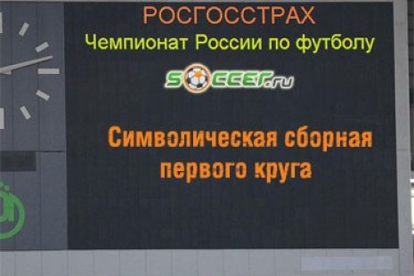 Символическая сборная первого круга