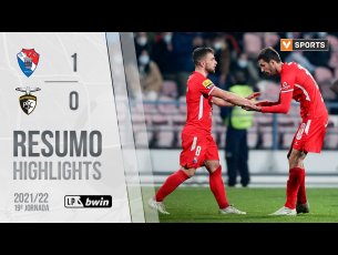 Основные моменты: Жил Висенте 1-0 Портимоненси (Лига 21/22 #19)