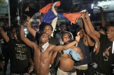 Болельщики сборной Гаити по футболу