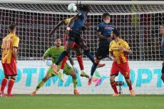 Фрагмент из матча Фрагмент из матча