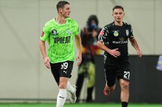 Фрагмент из матча Фрагмент из матча